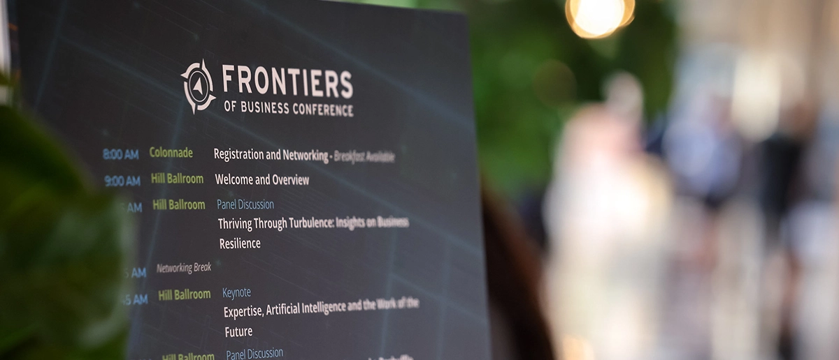 The conference featured a full day of panels and speakers.