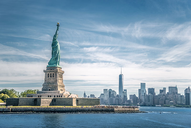 Kenan Institute Statue of Liberty