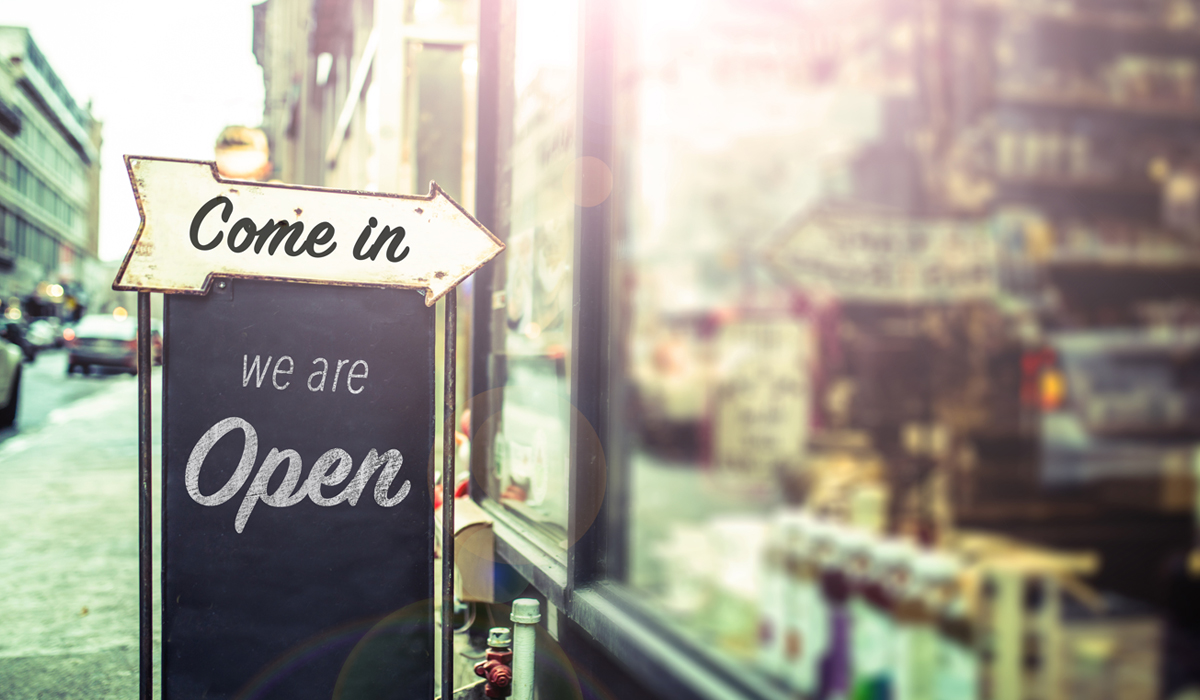 Open for Business