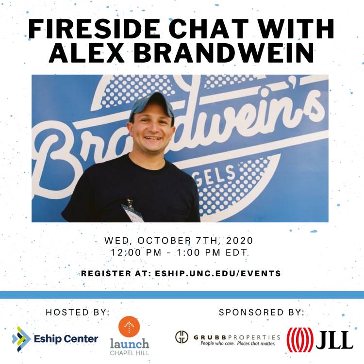Entrepreneurship Center Fireside with Brandwein Bagels