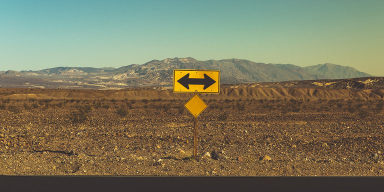 Directional Sign