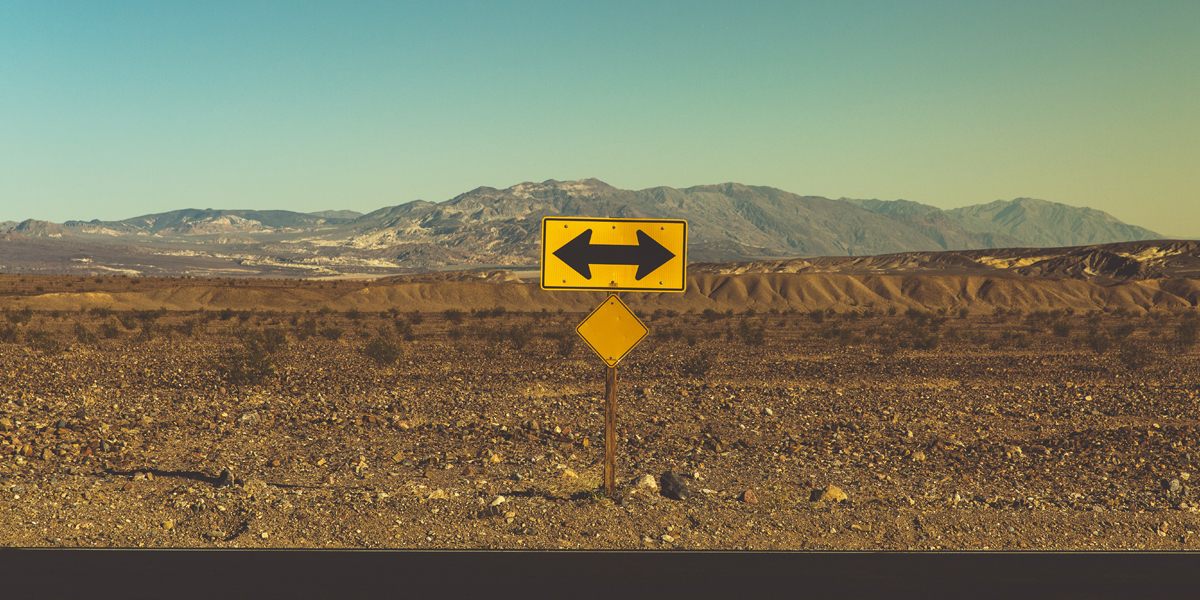 Directional Sign