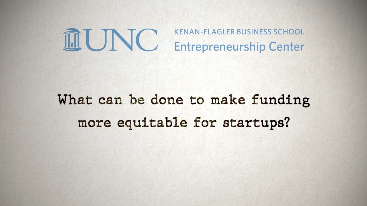 What can be done to make funding more equitable for startups