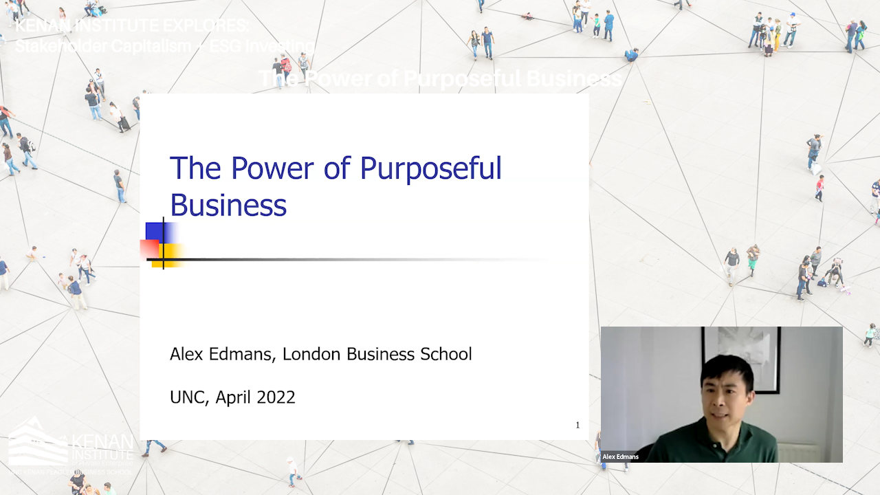 The Power of Purposeful Business