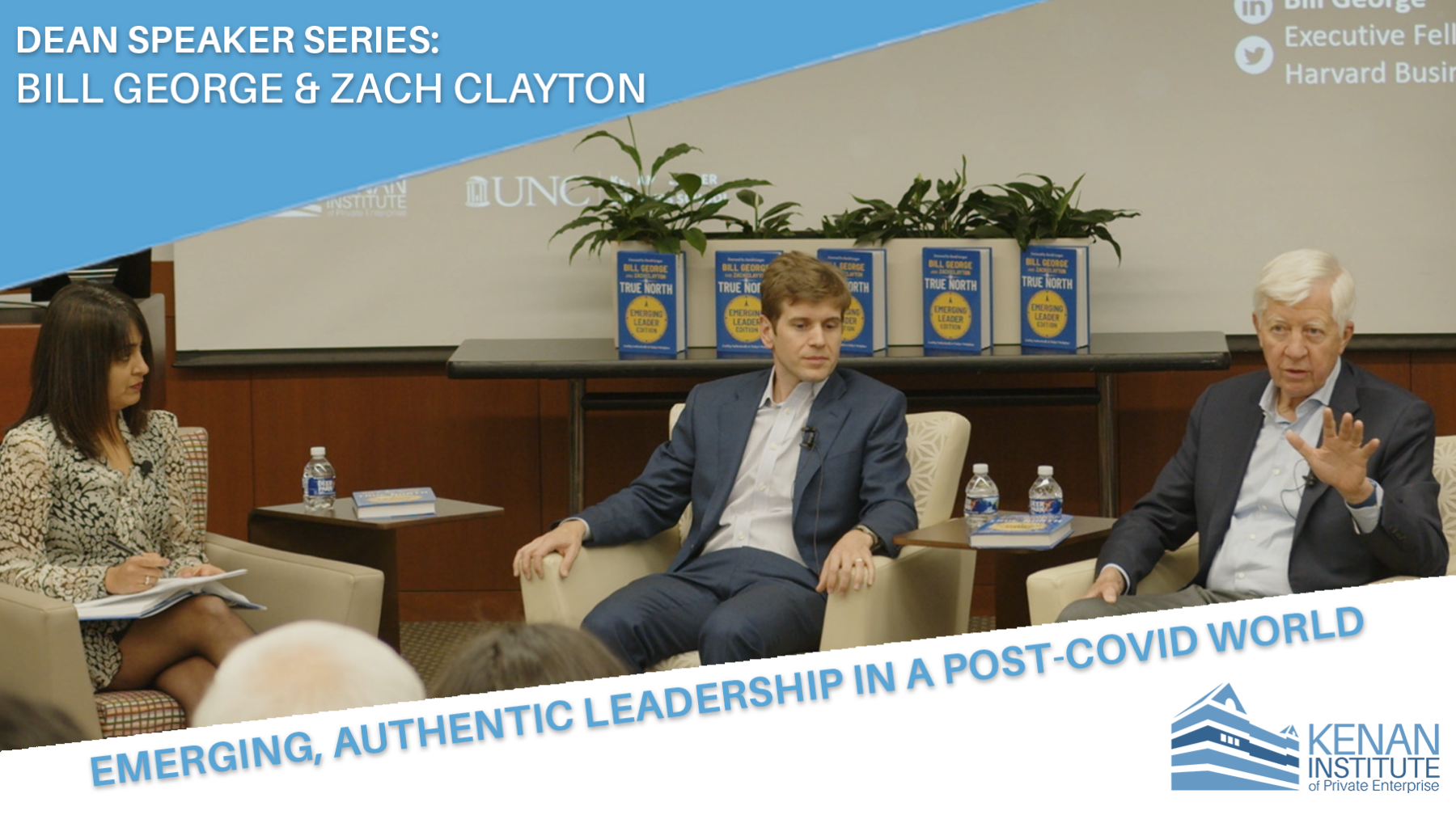 Dean’s Speaker Series — Bill George and Zach Clayton