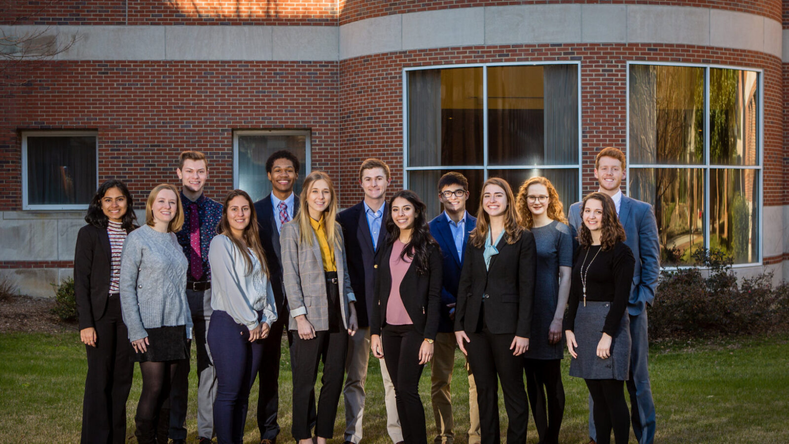 Luther Hodges Scholars group photo